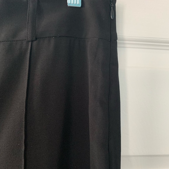 New without tags black wide leg cropped pants size 4 by Cynthia Rowley - Picture 3 of 5